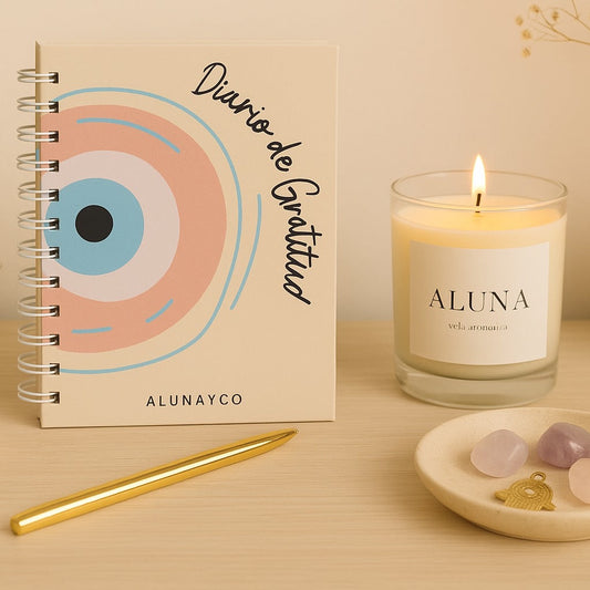 Diario de gratitud Ojo de Luz